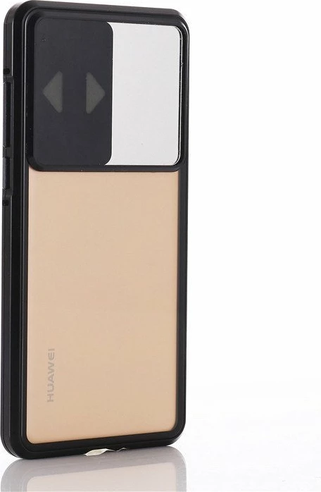 Mbështjellës Wozinsky Magnetic Cam Slider Case për Huawei P40, Full Body Cover, i zi