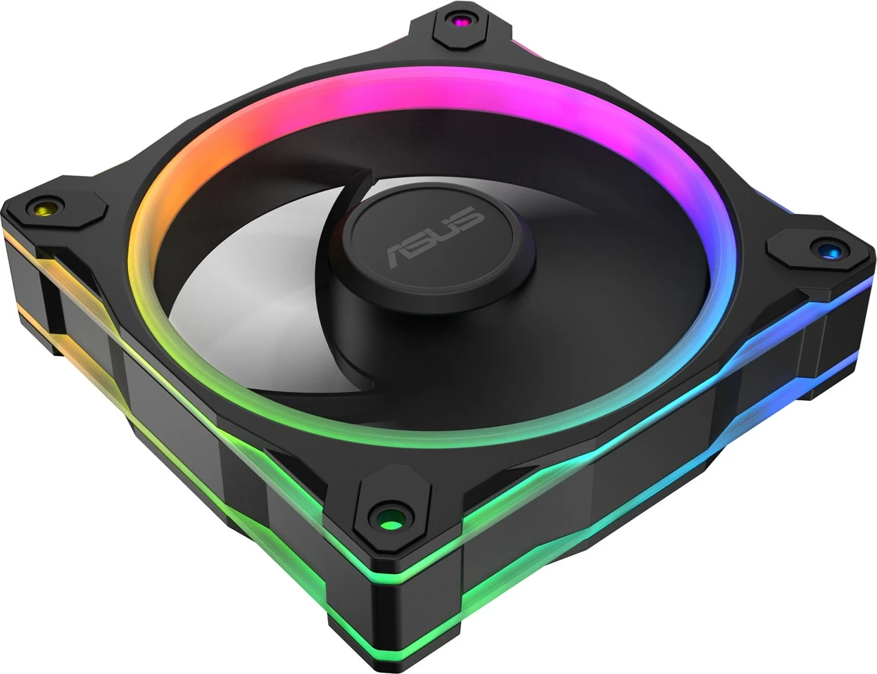 Set ventilatorë kasë ASUS Prime MR120 Fan ARGB Reverse, 12 cm, 3 copë, Zi