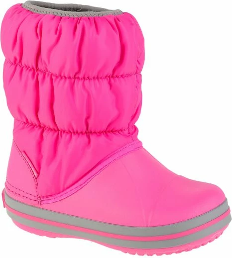 Çizme dimri për vajza Crocs, të kuqe