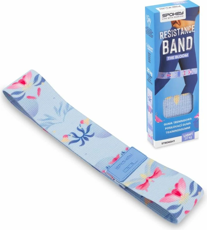 Rrip elastik trajnimi Spokey për femra, i kaltër