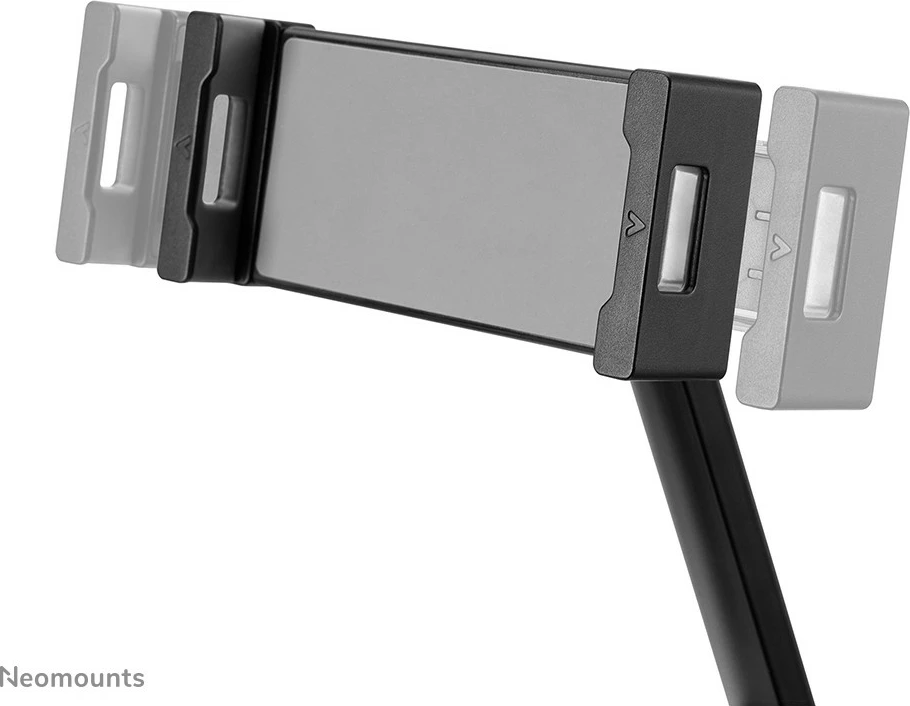 Mbajtës tavoline tabletë Newstar Neomounts, 3 pika rrotullimi, 4.7-12.9 inç, kapëse, e zezë