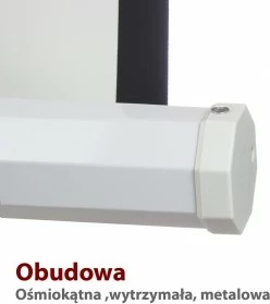 Ekran portativ për projektor ART ER T84 4:3, 170x127cm, me tripod