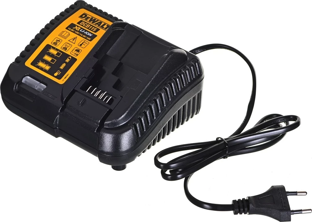 Drill/driver DeWalt DCD805P2T, 18V, 2x5.0Ah, me valixhe TSTAK, Verdhë