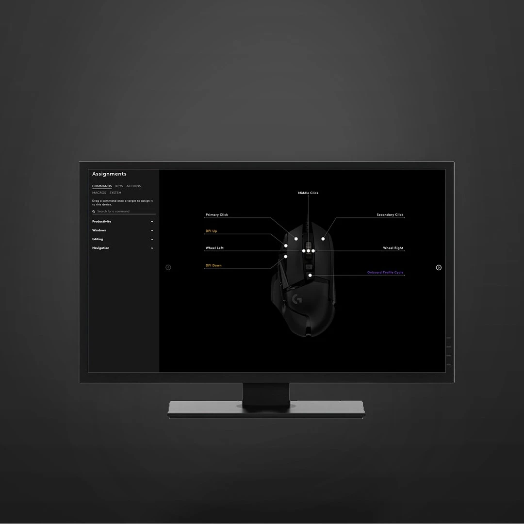 Maus Logitech G G502, USB Lloji-A, 25600 DPI