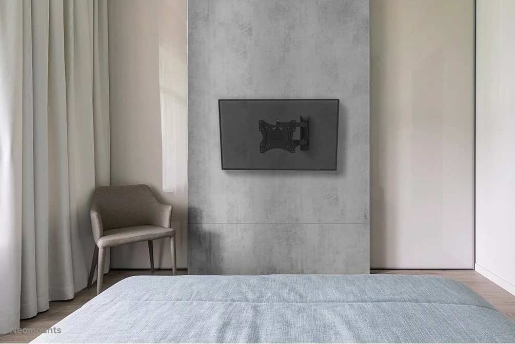 Mbajtës muri Neomounts WL40-550BL12, 32"-55", 100x100-200x200, i zi