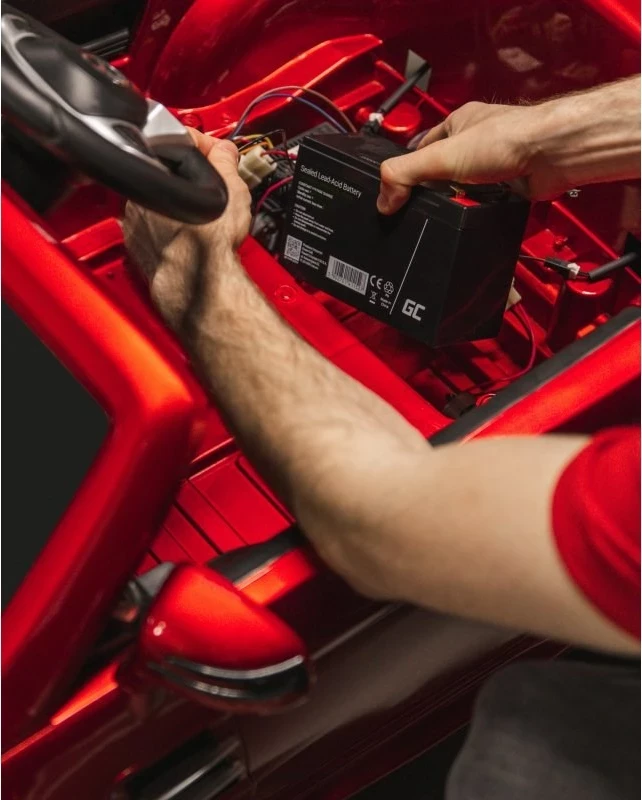 Battery industriale Green Cell AGM37, 4000 mAh, 4 V, e zezë