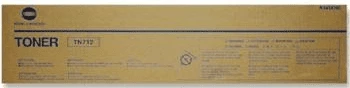 Toner, Konica Minolta TN712 A3VU050, rendiment 40,800 faqe, standard, i zi
