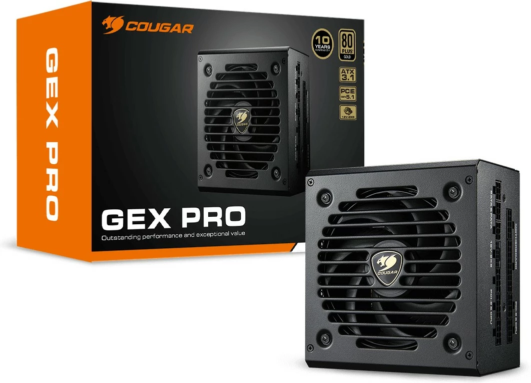 Furnizues energjie Cougar GEX PRO 650W, modular, 80 Plus Gold, i zi