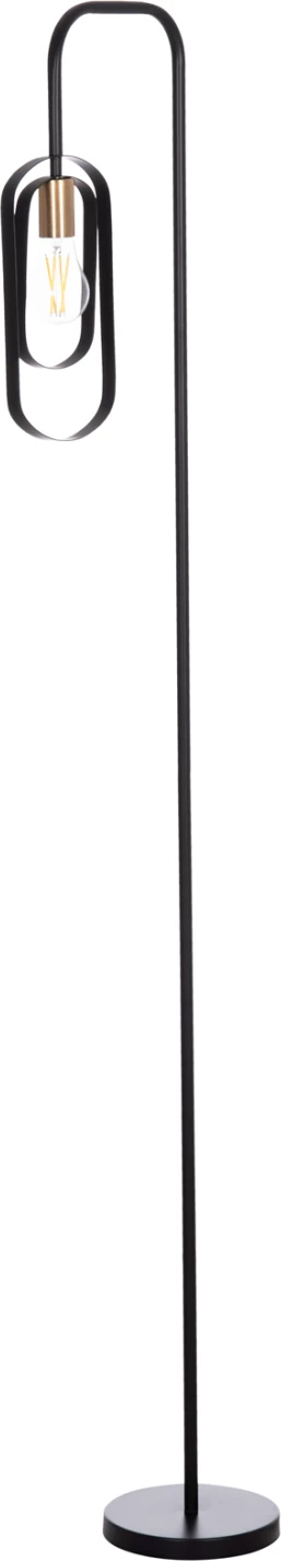 Llambë dyshemeje BIUT, metal i zi, FH7434.11, 29x169cm