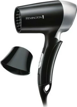 Tharëse flokësh Remington D2400, për udhëtime, e zezë/argjendtë