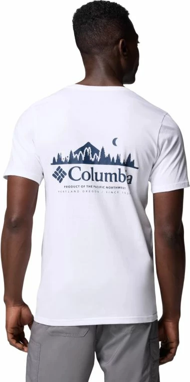 Maicë për meshkuj Columbia, të bardhë