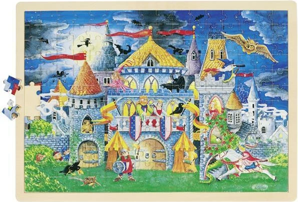 Puzzle druri Goki "Fairy Tale" 192 pjesë 46.5x33cm