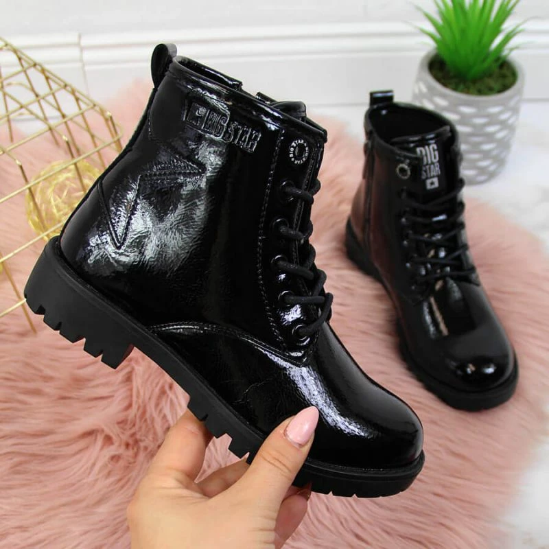 Çizme për vajza Big Star, të zeza