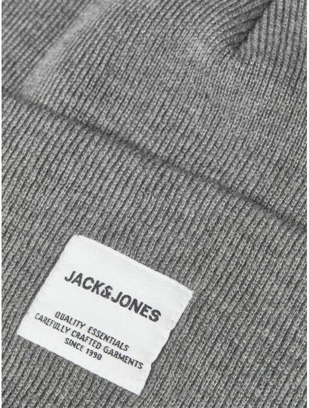 Kapelë për meshkuj Jack & Jones, gri