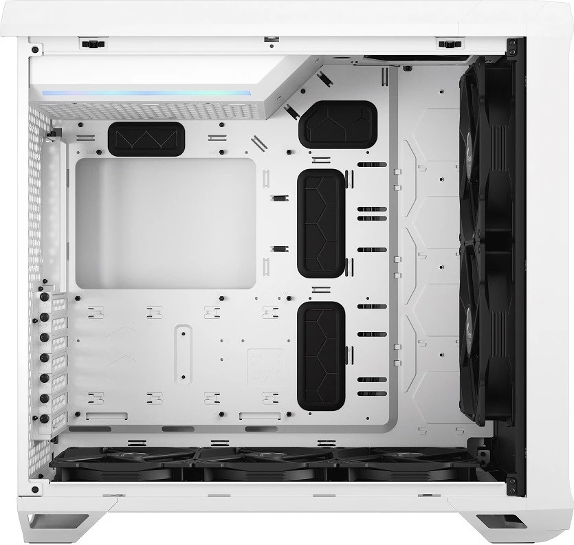 Kasë Fractal Design Torrent FD-C-TOR1A-03 TG Clear Tint 5x fan ATX/E-ATX, e bardhë