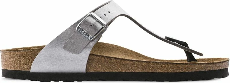 Flip-flop për femra Birkenstock, të argjendta
