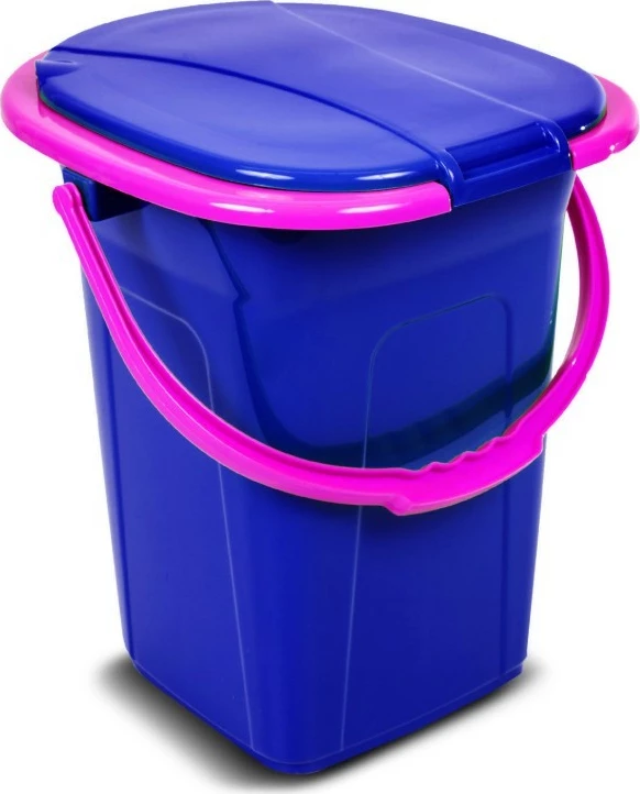 Tualet portativ GreenBlue GB320BR, navy blue/rozë