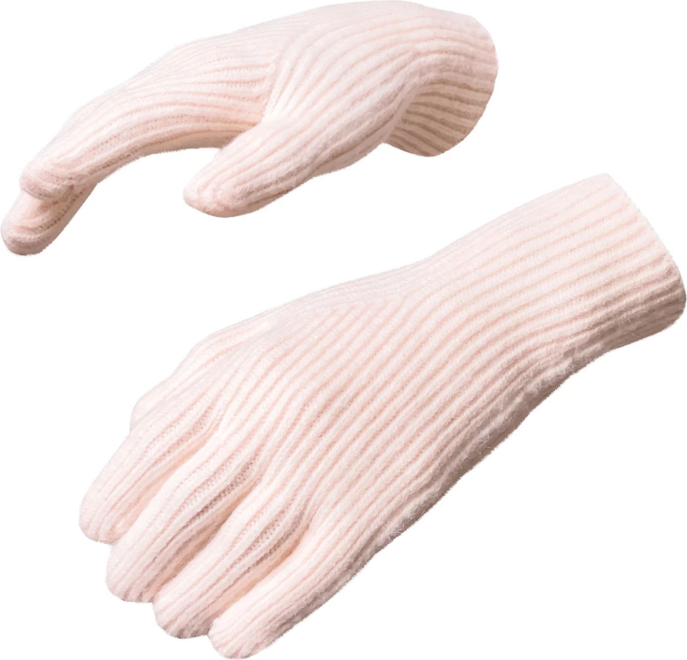 Doreza të endura Hurtel me prerje për gishta, rozë