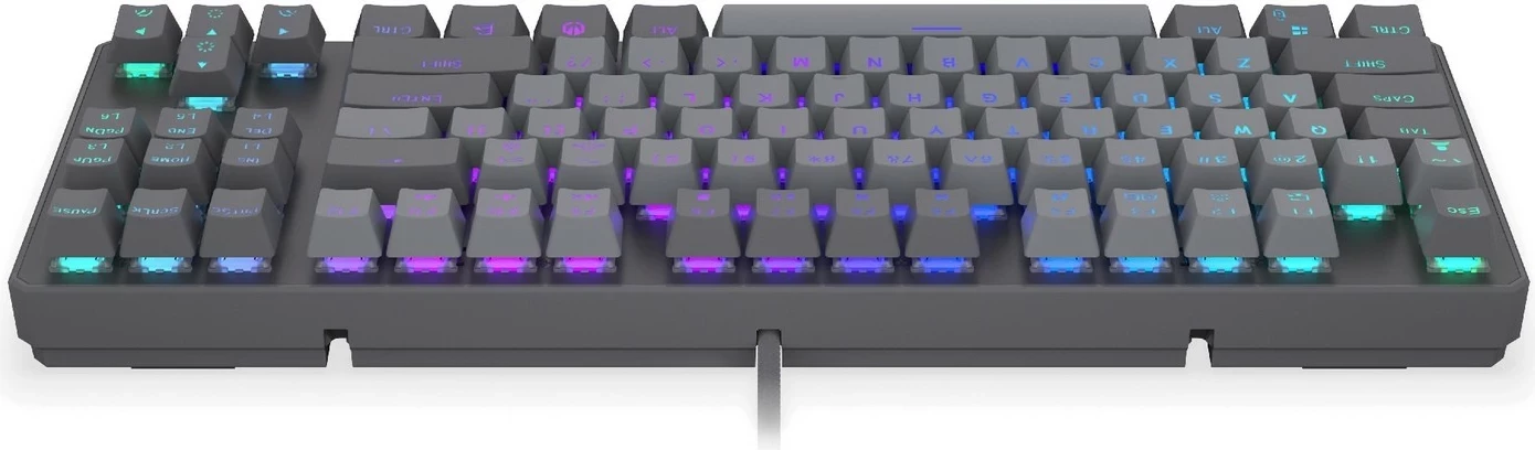 Tastierë mekanike Endorfy Thock V2 TKL, RGB, 80%, Hot-Swap, USB-C, gri