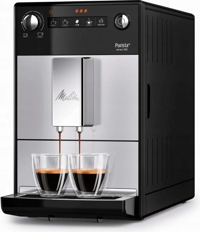 Makina për Espresso Melitta Purista F23/0-101, e Zezë