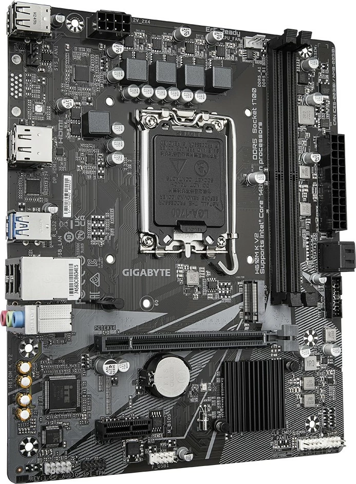 Pllakë amë Gigabyte GA-H610M K V2, Socket 1700, micro ATX