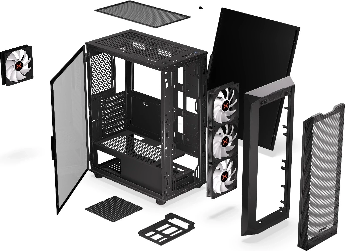 Kasë KRUX Orona, Midi Tower, e Zezë
