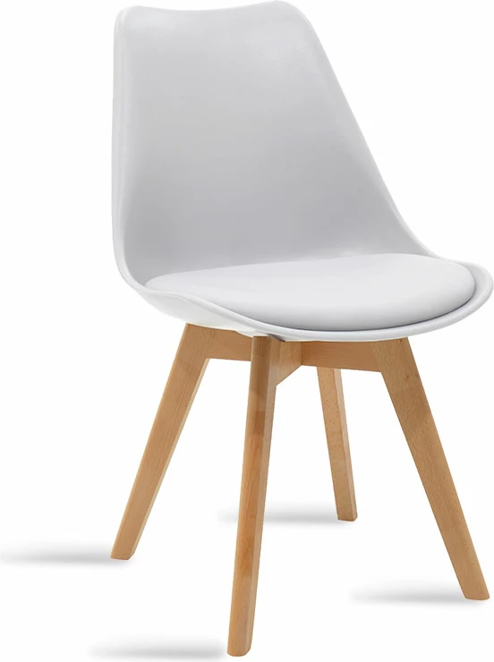 Karrige Gaston PP me PU ngjyrë bardhë - lis