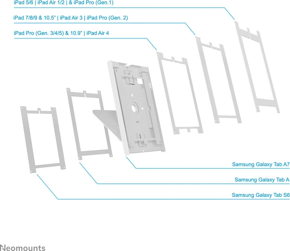 Mbajtës tabletë Newstar DS15-630WH1, 9.7-11", i bardhë