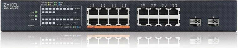 Switch Zyxel XMG1915-18EP Managed L2 2.5G Ethernet PoE