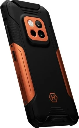 Celular myPhone Hammer Construction 2 5G Thermal, 128GB, portokalli