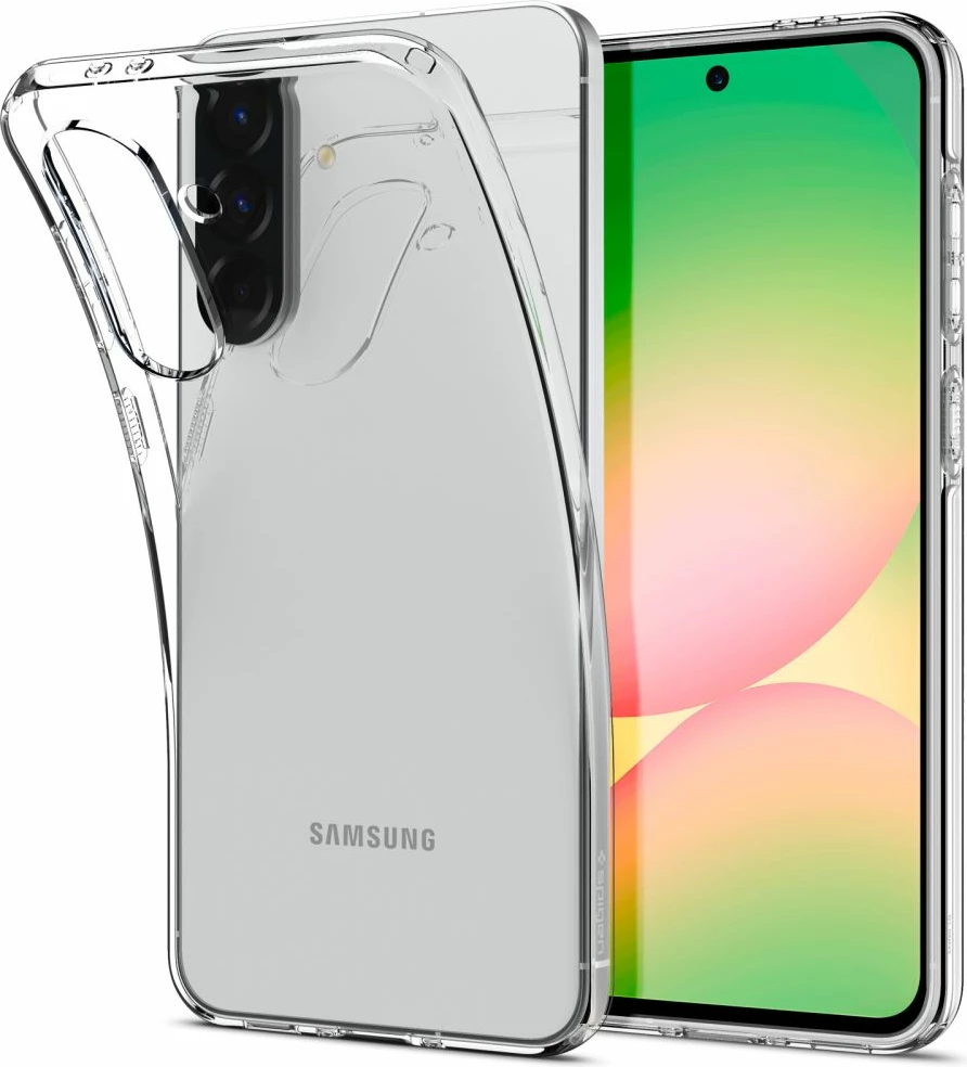 Mbështjellës Spigen Liquid Crystal për Samsung Galaxy A56 5G, Transparent