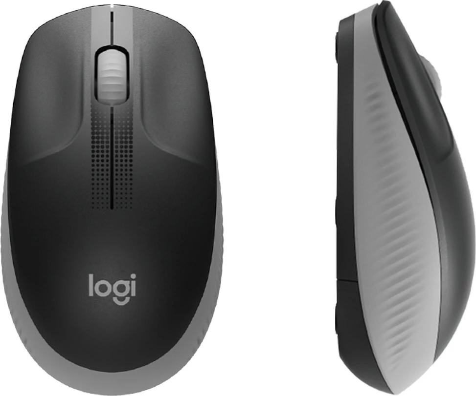 Maus Logitech M190, Wireless, 1000 DPI, i zi, gri