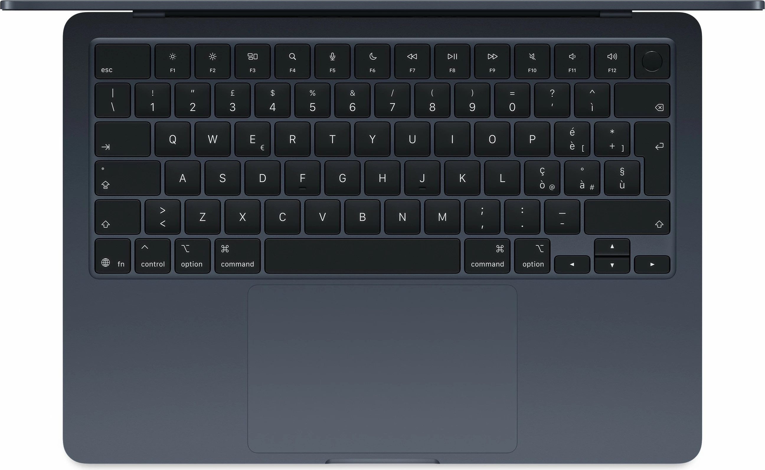 Apple MacBook Air, 13.6", M4 10-core, 16GB, 256GB SSD, 8-core GPU, Midnight (QWERTZ Germany Layout)