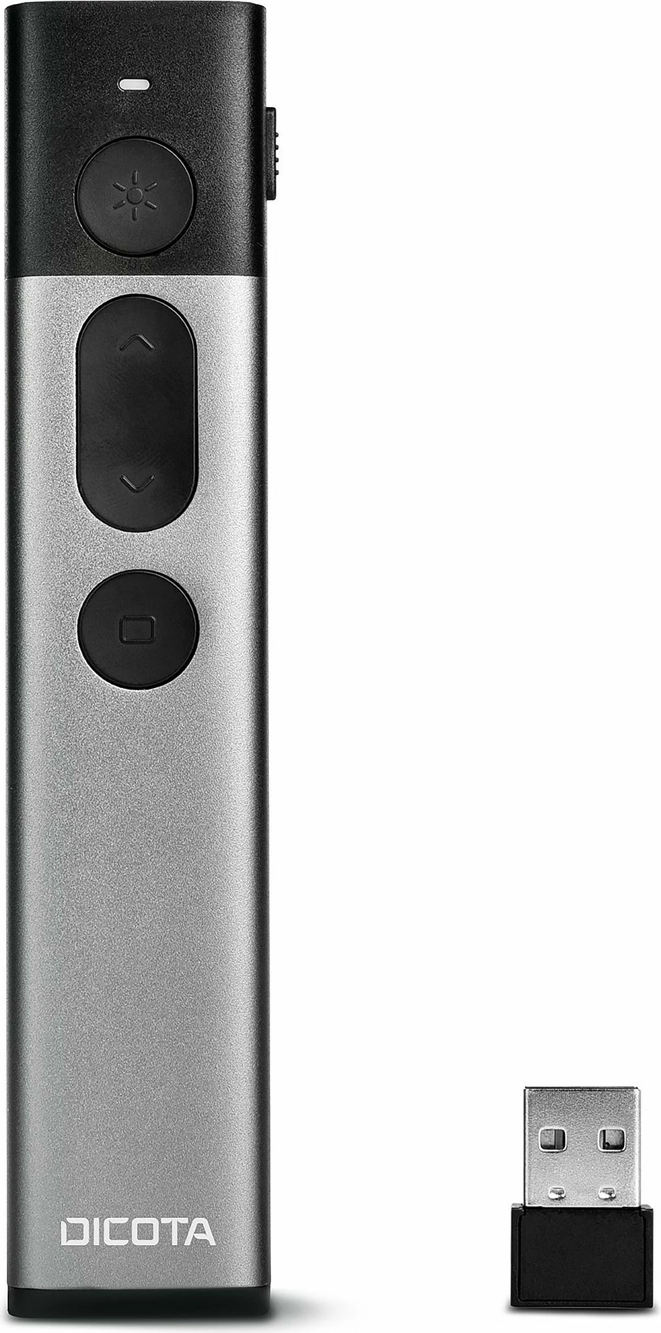 Prezantues wireless DICOTA, Laser, 30m, i zi/gri