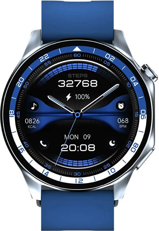 Smartwatch BlitzWolf BW-AR1, 1.43" AMOLED, 1GB memorie, IP67, Kaltër