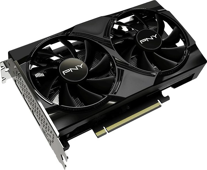 Kartelë grafike PNY RTX 5050, 8GB GDDR6, dual fan, e zezë