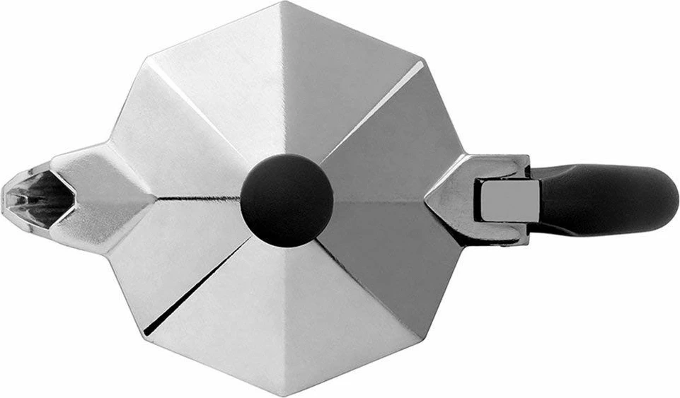 Moka Express Bialetti, 0.06 L, alumini, e zezë