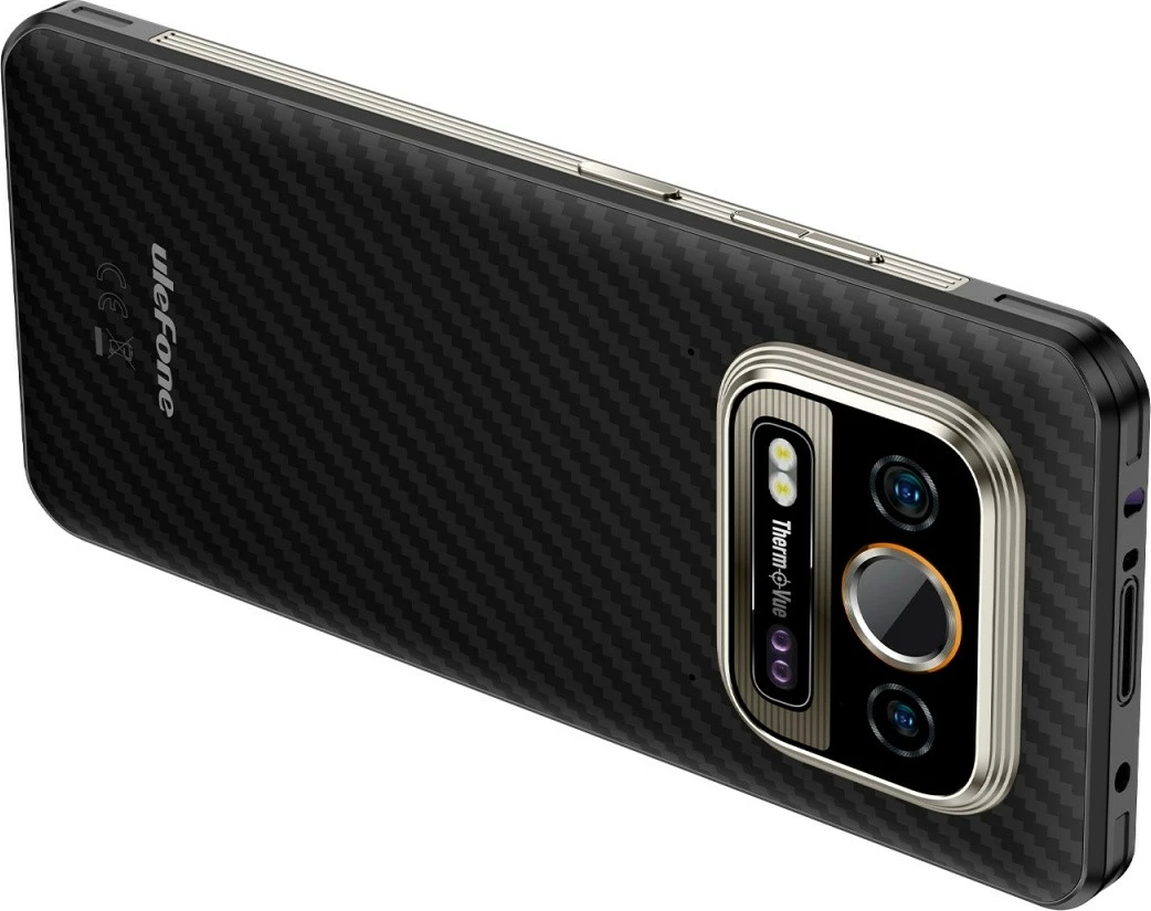 Celular Ulefone Armor 25T Pro, 8/256GB, IP69K, Thermal Vision, Frost Black