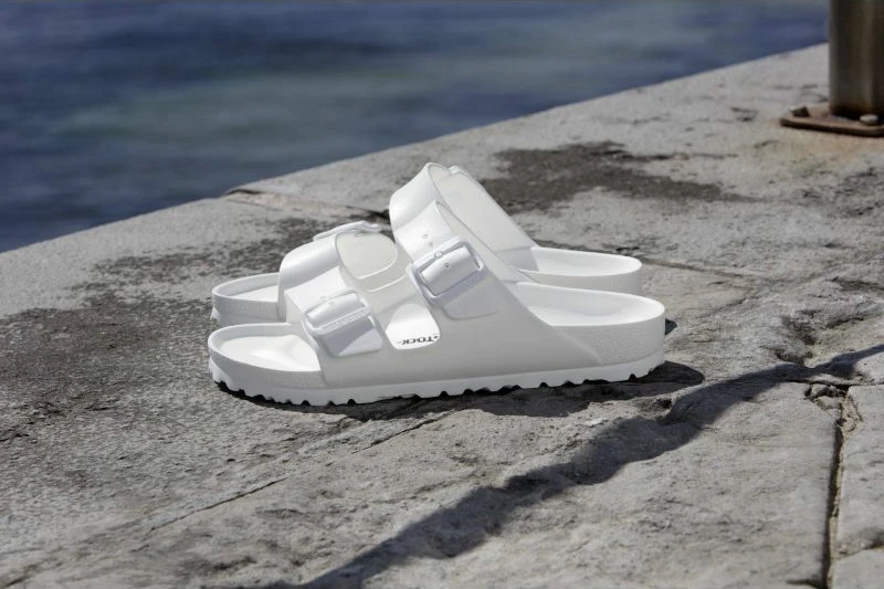 Flip-Flops Birkenstock unisex, të bardha