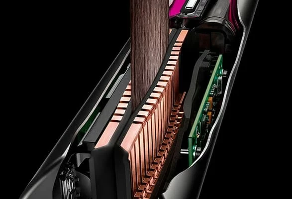 Piaster flokësh Dyson Corrale, pa kabllo, ngjyrë e zezë-nikel/fuksia