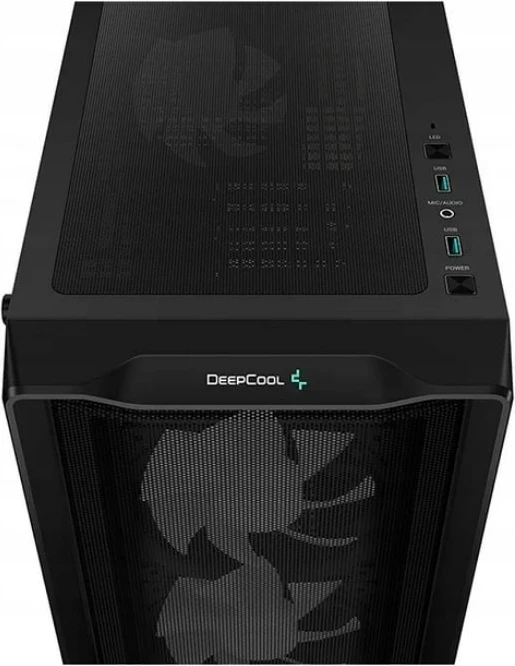 Kasë DEEPCOOL CC560 MESH V2, e zezë