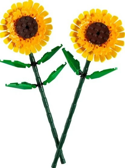 Set LEGO Sunflowers 40524, 191 pjesë, plastikë