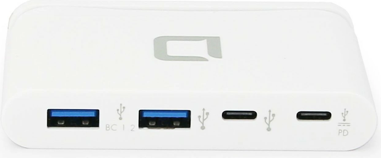 Hub USB-C DICOTA D31731, 100 W, Bardhë