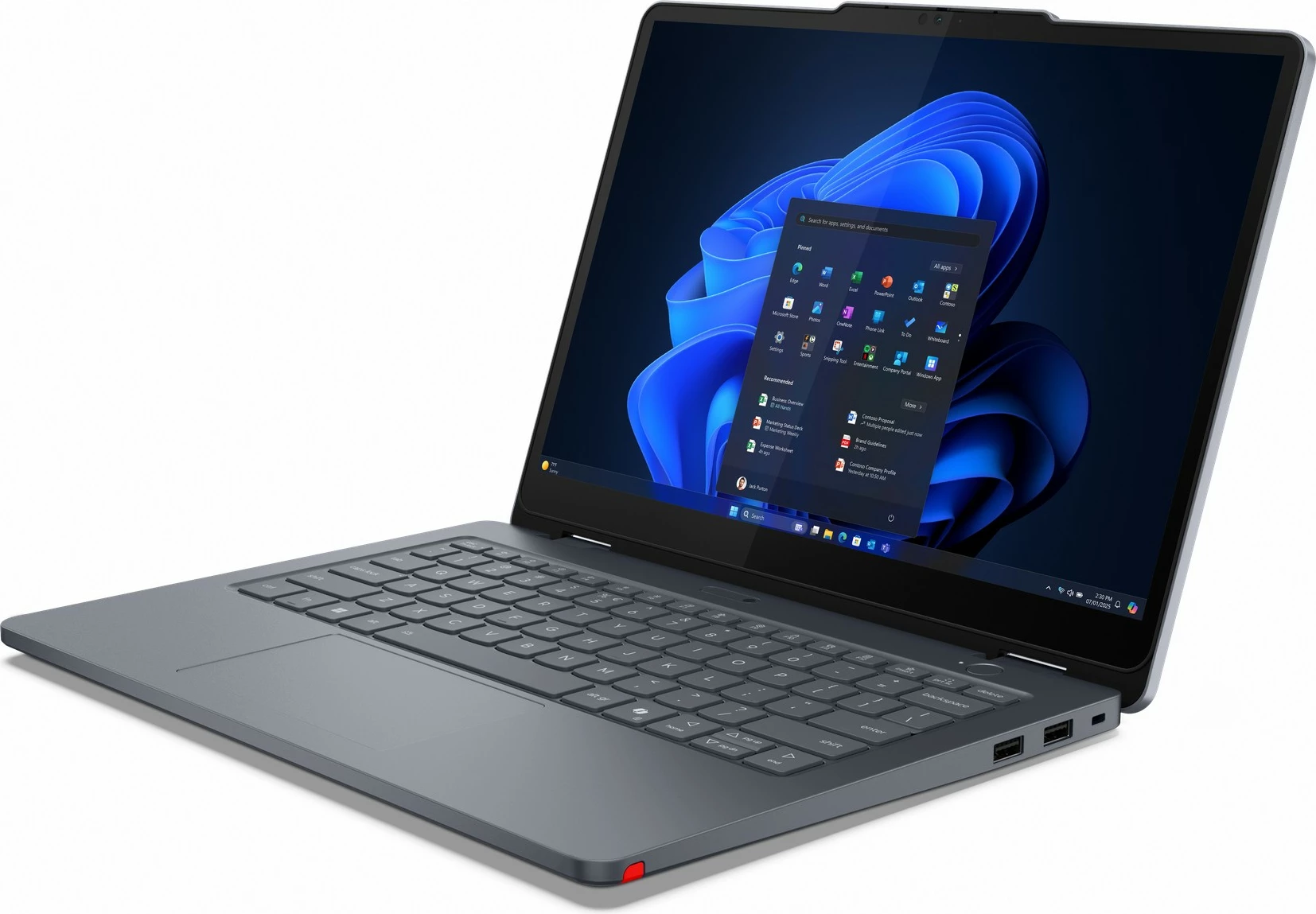 Laptop Lenovo 13w 2-in-1 G3, Core i5 120U, 16GB, 512GB SSD, Pen Touch, gri