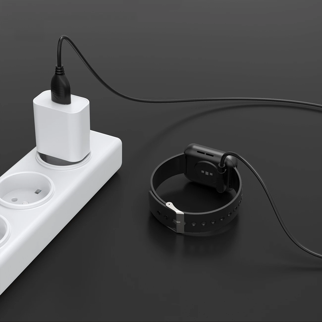 Smartwatch Choetech WT001, 1.91", IP67, Bluetooth 5.0, 300 mAh, e zezë