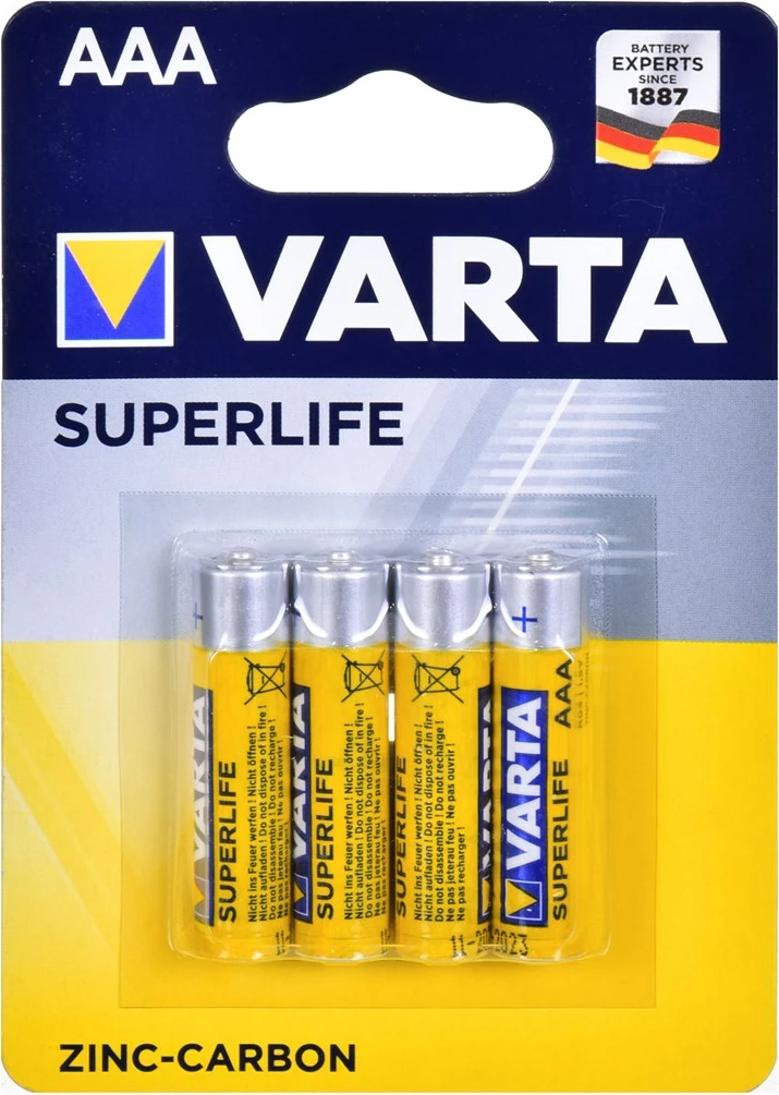Bateri Varta Superlife AA Alkaline, 4 copë