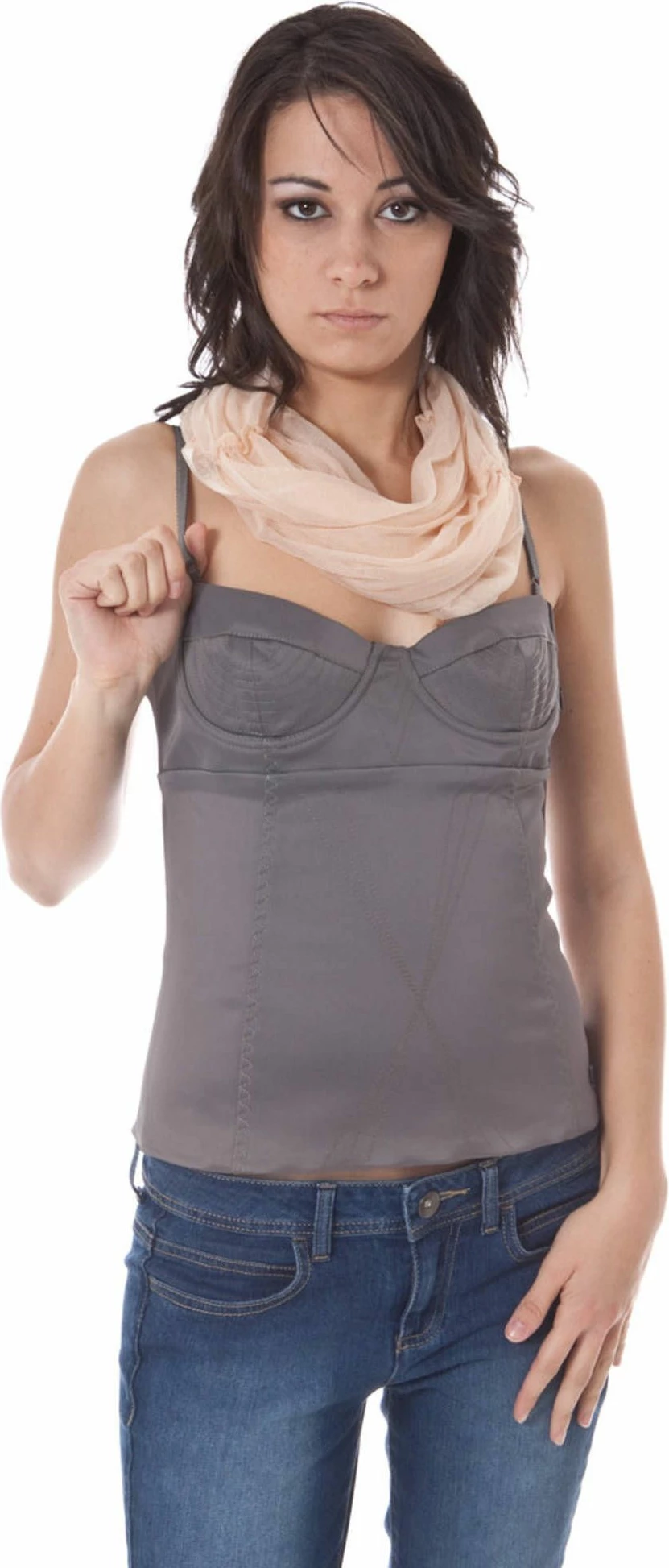 Top për femra JOHN GALLIANO, gri