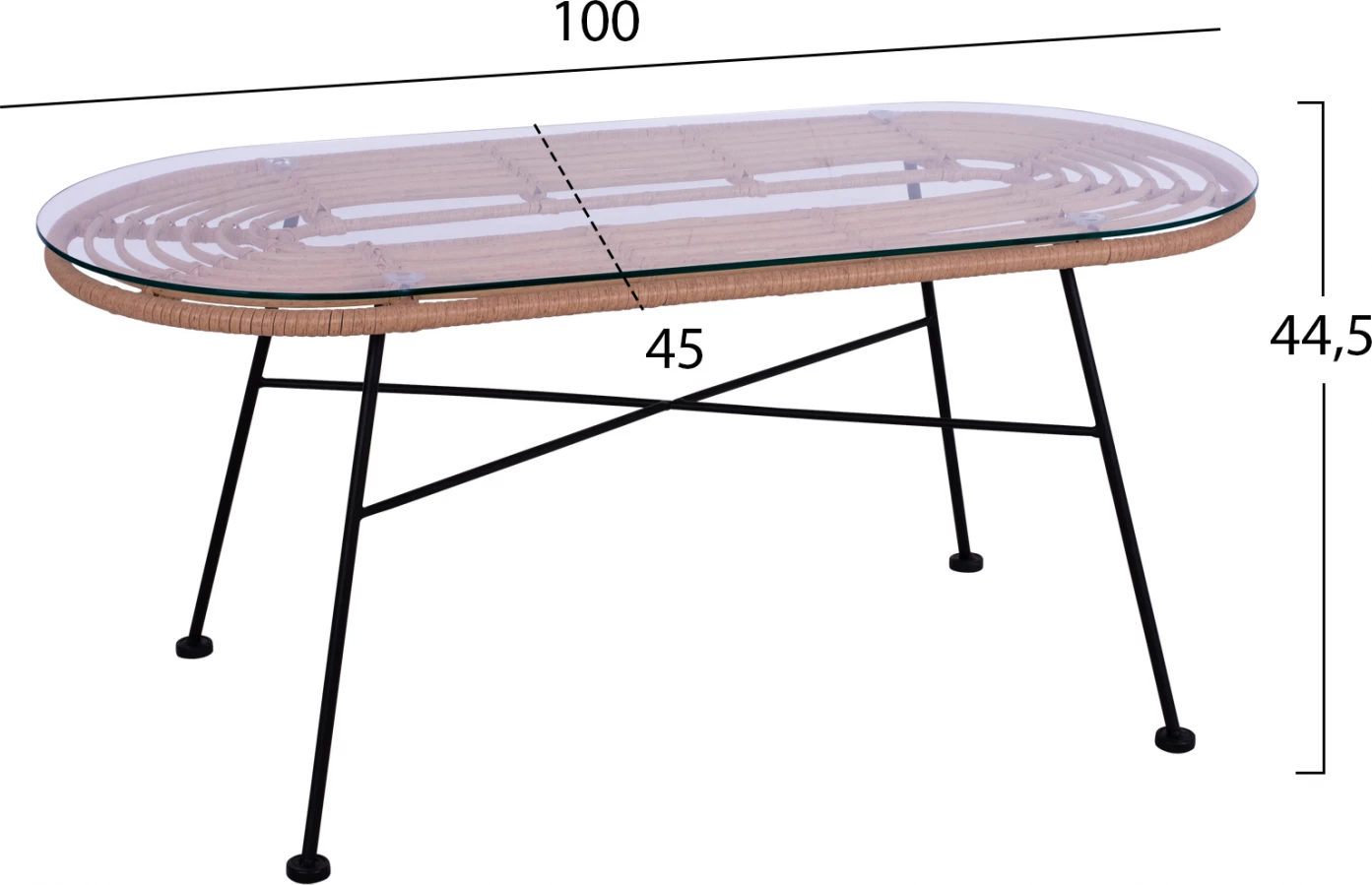 Set ulëse për kopsht Allegra FH5460, 4 pjesë, bezhë/e zezë