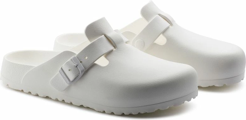 Papuqe për femra Birkenstock, ngjyrë krem