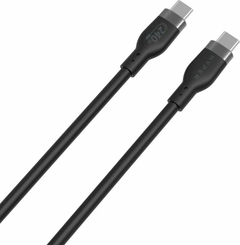 Kabllo USB-C Targus 1M, 240W, e zezë